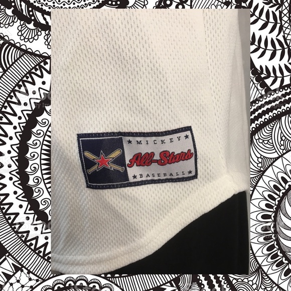 *Mickey Mouse All Stars* Baseball shirt. Rare - Picture 11 of 13